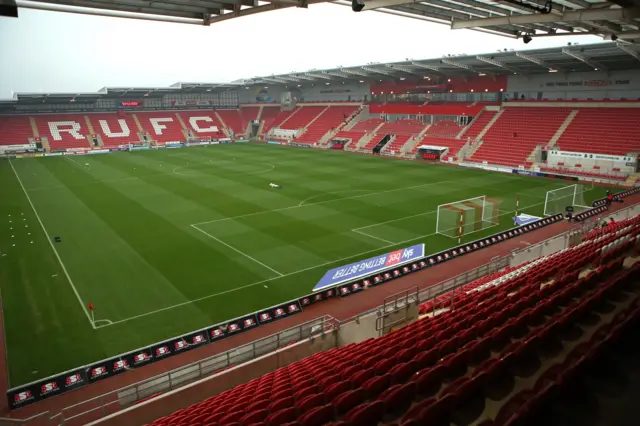 Rotherham's New York Stadium