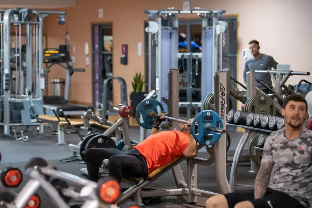 Gym in Leicester after lockdown