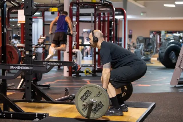 Gym members return to David Lloyd health club in Leicester