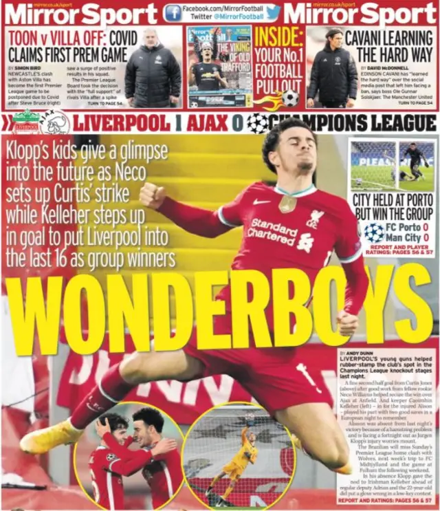 Mirror back page