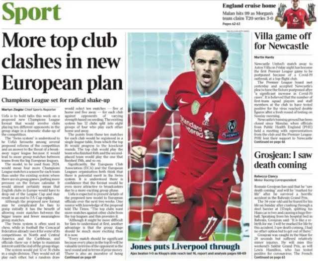 Times back page