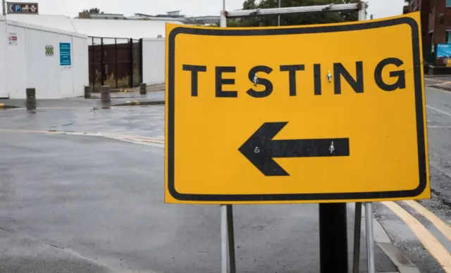 Testing sign