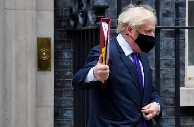 Boris Johnson leaving No 10