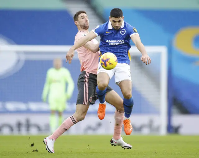 Neal Maupay and Chris Basham