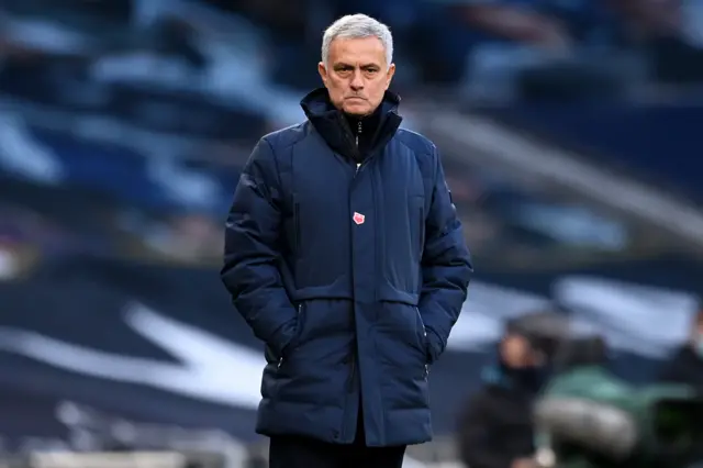 Tottenham manager Jose Mourinho