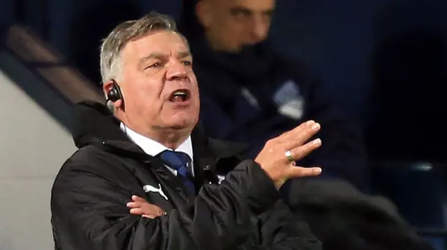 West Brom manager Sam Allardyce