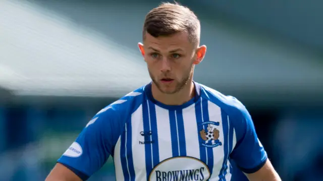 Calum Waters starts for Kilmarnock