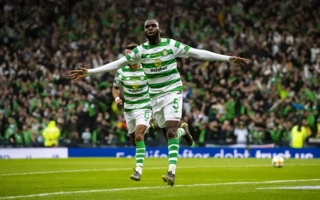 Odsonne Edouard scored twice to make sure Celtic lifted the Scottish Cup in May 2019