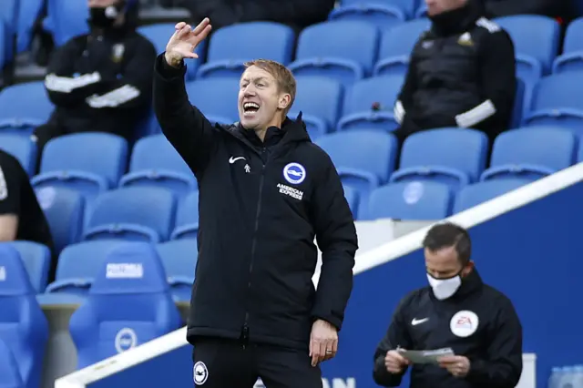 Brighton manager Graham Potter