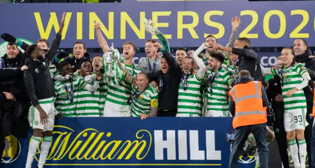 Celtic lift the Scottish Cup for the fourth year running