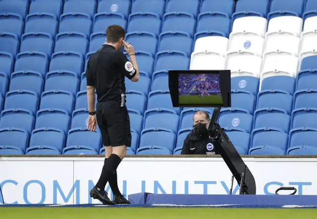 Peter Bankes looks at the VAR monitor