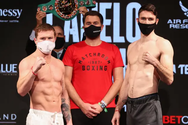 canelo and Callum Smith