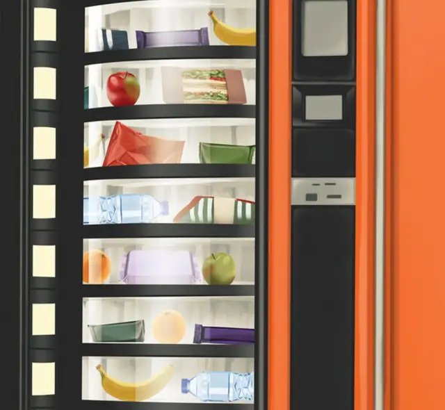 Actin Hunger vending machine