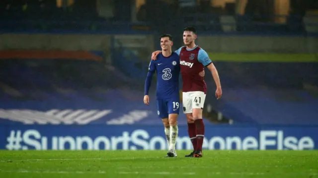 Declan Rice and Mason Mount