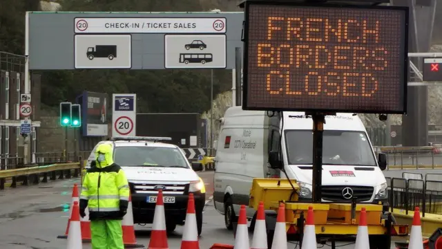 The port of Dover