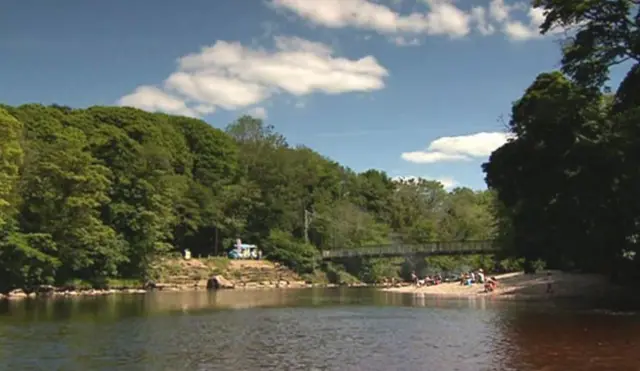 River Wharfe in Ilkley