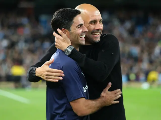 Arteta and Guardiola