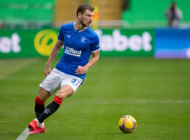 Rangers full-back Borna Barisic