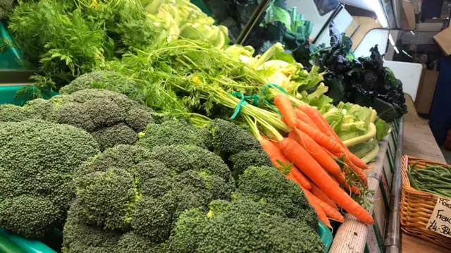 Fresh fruit and veg