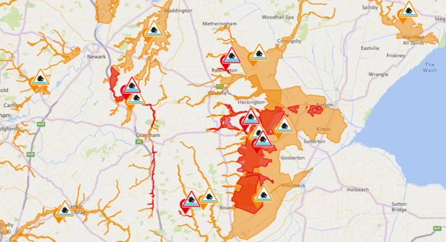 Environment Agency Flood Map