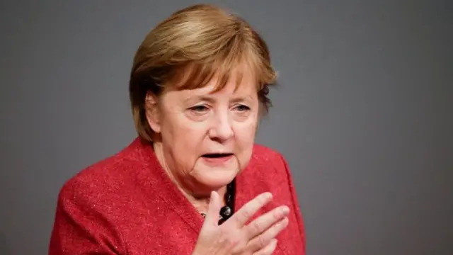 File pic of Angela Merkel