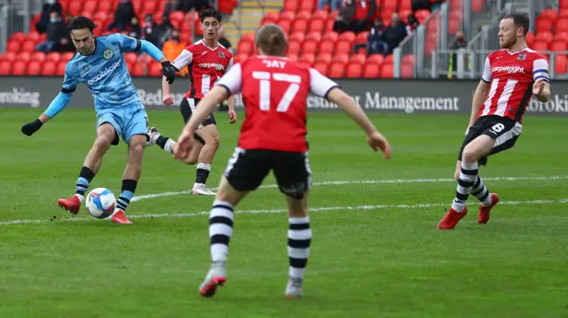 Forest Green Rovers v Exeter City