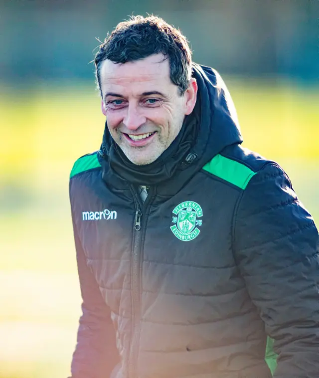 Hibs boss Jack Ross