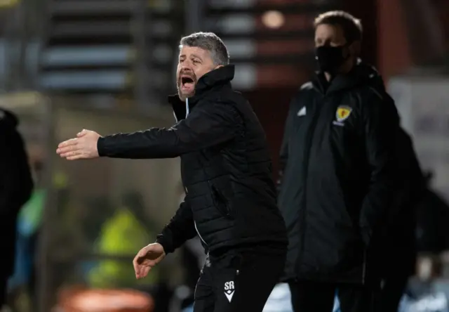 Motherwell boss Stephen Robinson