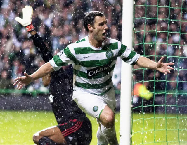 Scott McDonald is the only Celtic player to score a winning goal against AC Milan