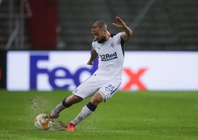 Kemar Roofe scored a memorable long-range goal in the away win over Standard Liege