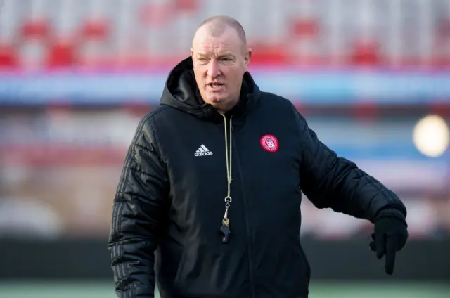 Hamilton Accies manager Brian Rice