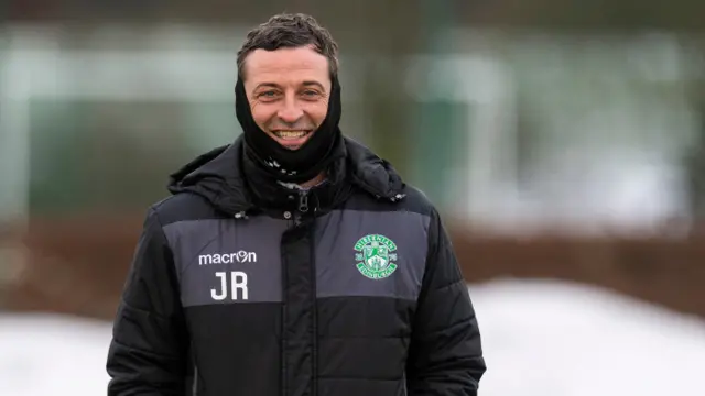 Hibernian boss Jack Ross