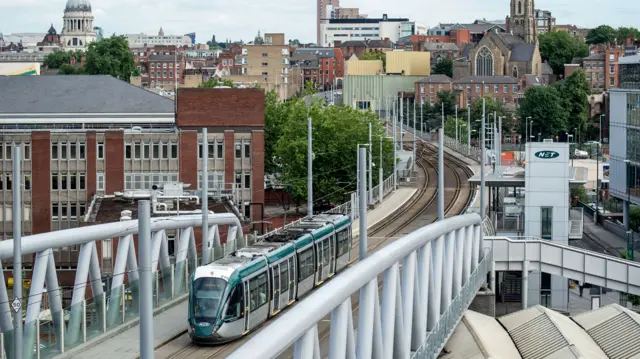 Nottingham tram