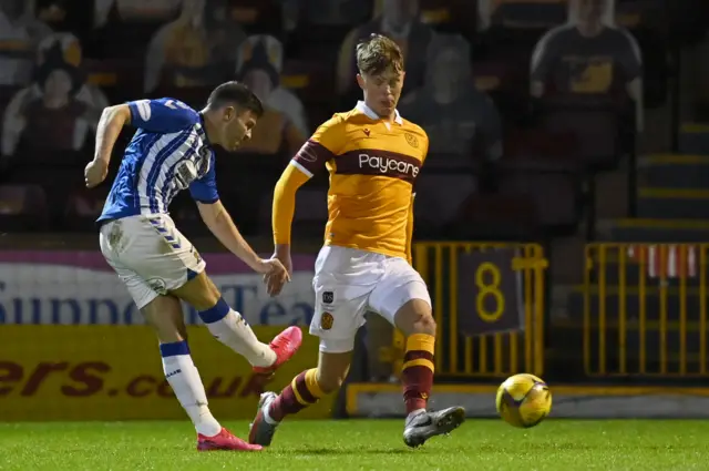 Greg Kiltie's strike has Kilmarnock in front