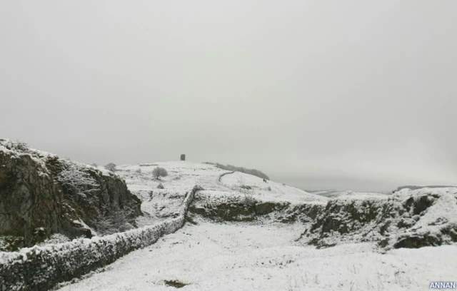 Snow in Buxton