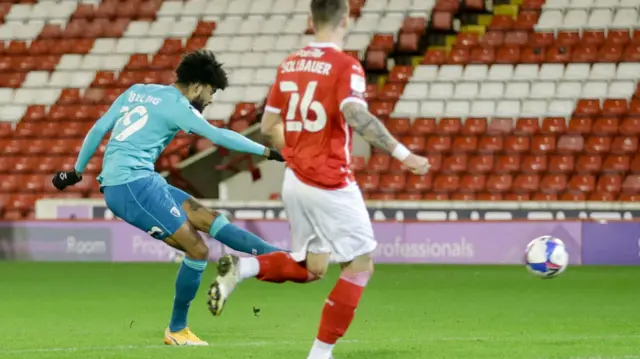 Philip Billing scores