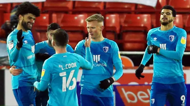 Bournemouth celebrate