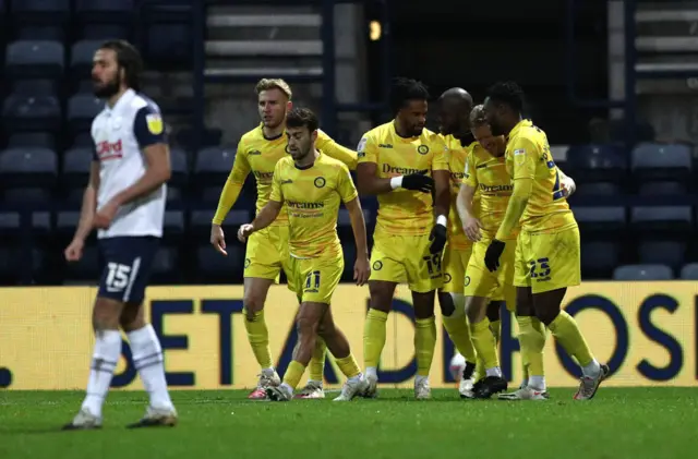 Wycombe celebrate