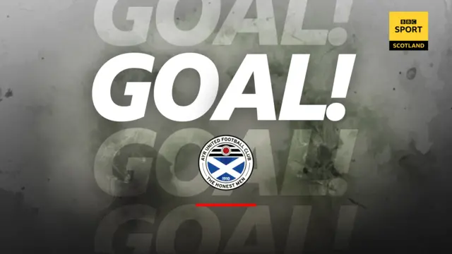 Ayr United goal