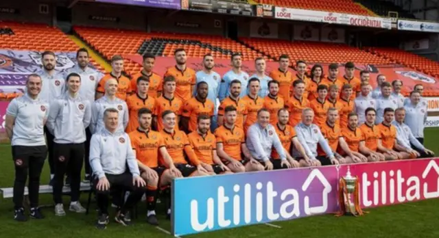 Dundee United team photo