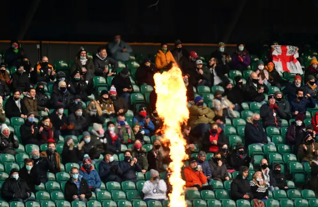 Fans at Twickenham