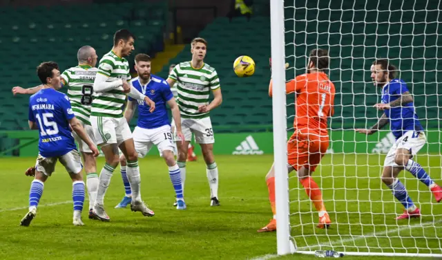 Zander Clark keeps out a Nir Bitton effort