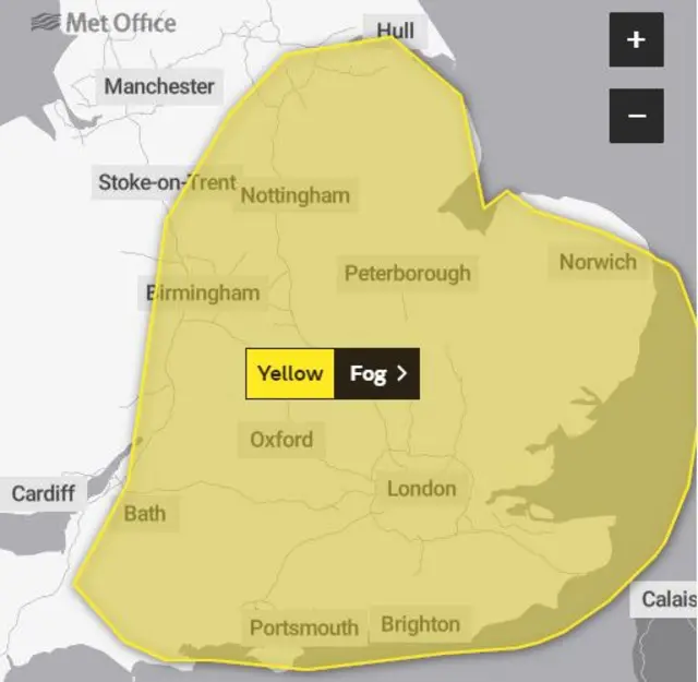 Met Office map