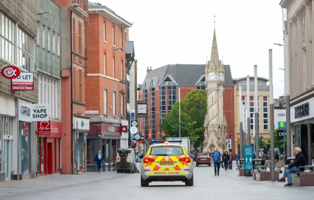 Leicester city centre