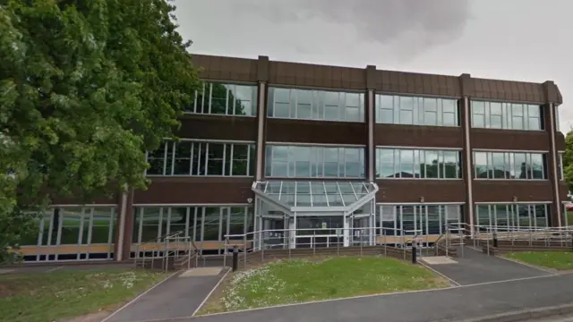 Entrance to Herefordshire Council HQ