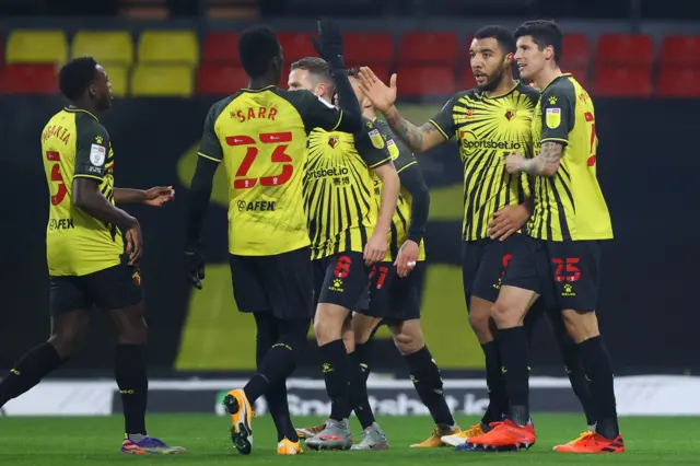 Watford celebrate