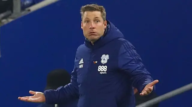 Cardiff City manager Neil Harris