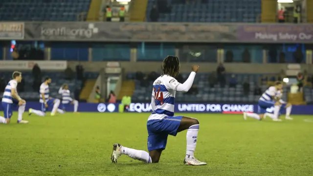 QPR taking the knee