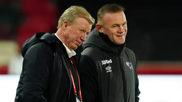 Steve McClaren and Wayne Rooney