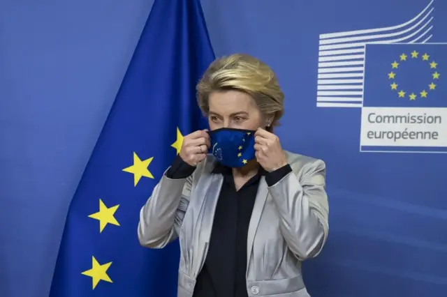 European Commission President Ursula von der Leyen